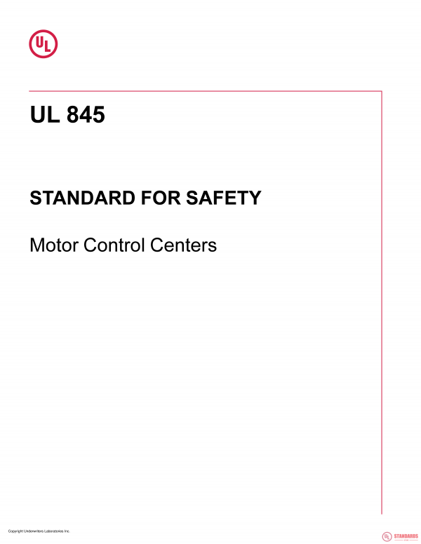 UL 845 PDF UL 845 PDF